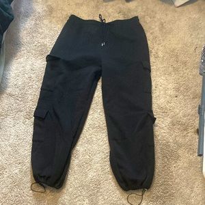 Black sweatpants with 4 pockets xL